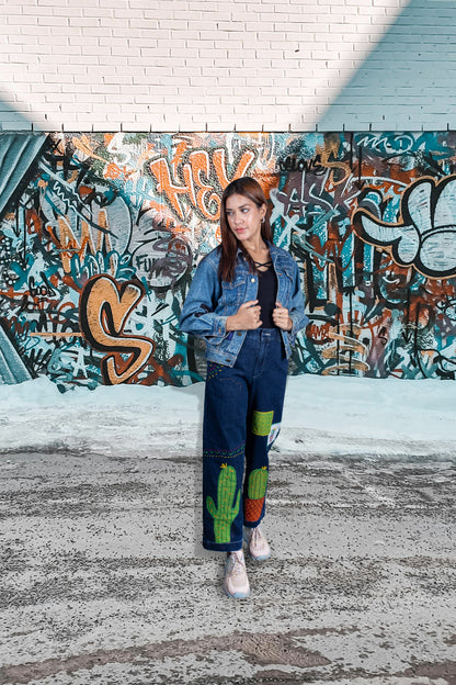 girl denim jacket