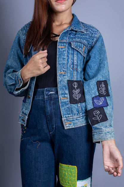 girl denim jacket