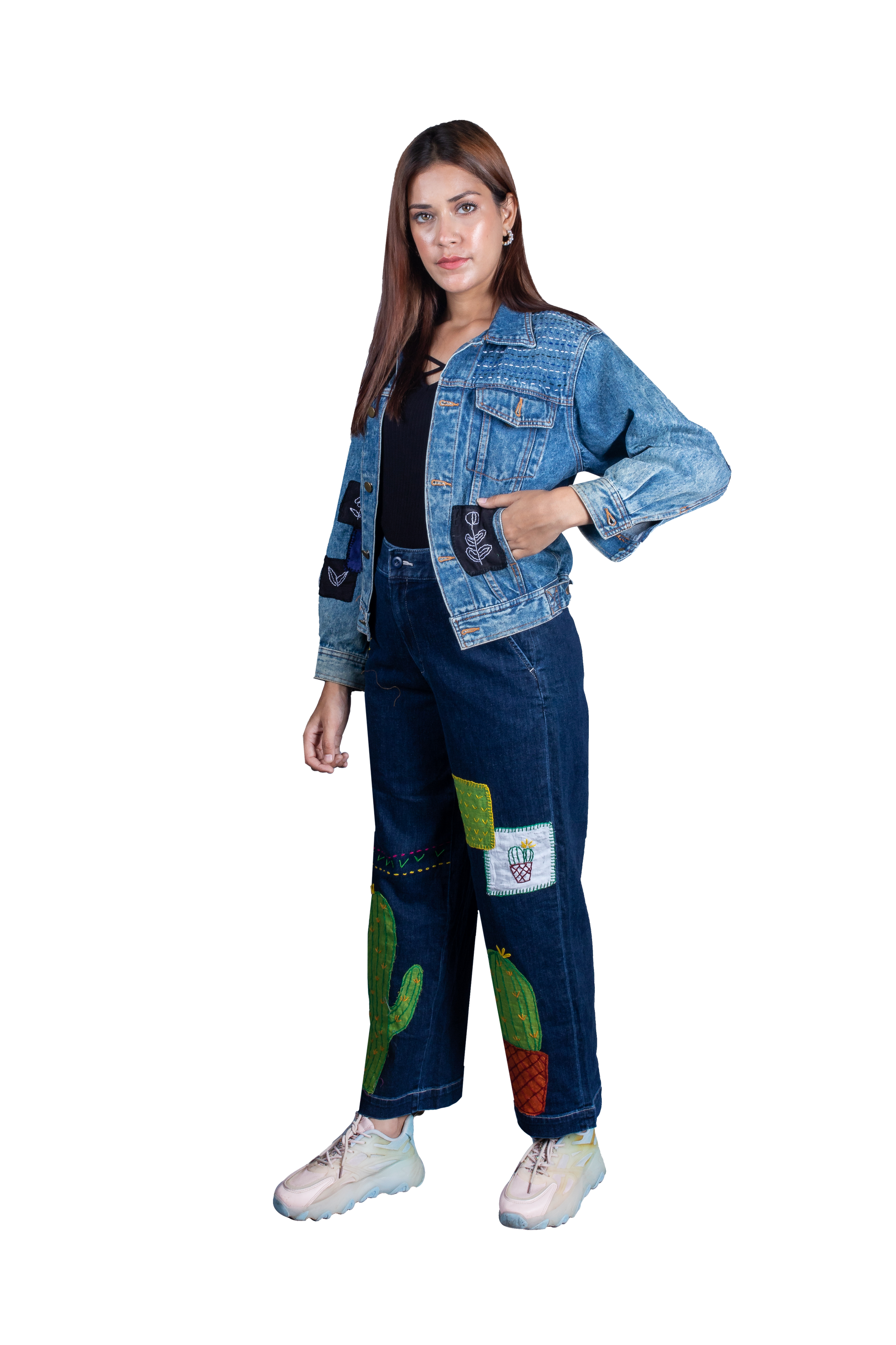girl denim jacket