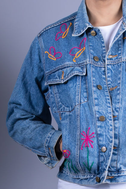men denim jacket