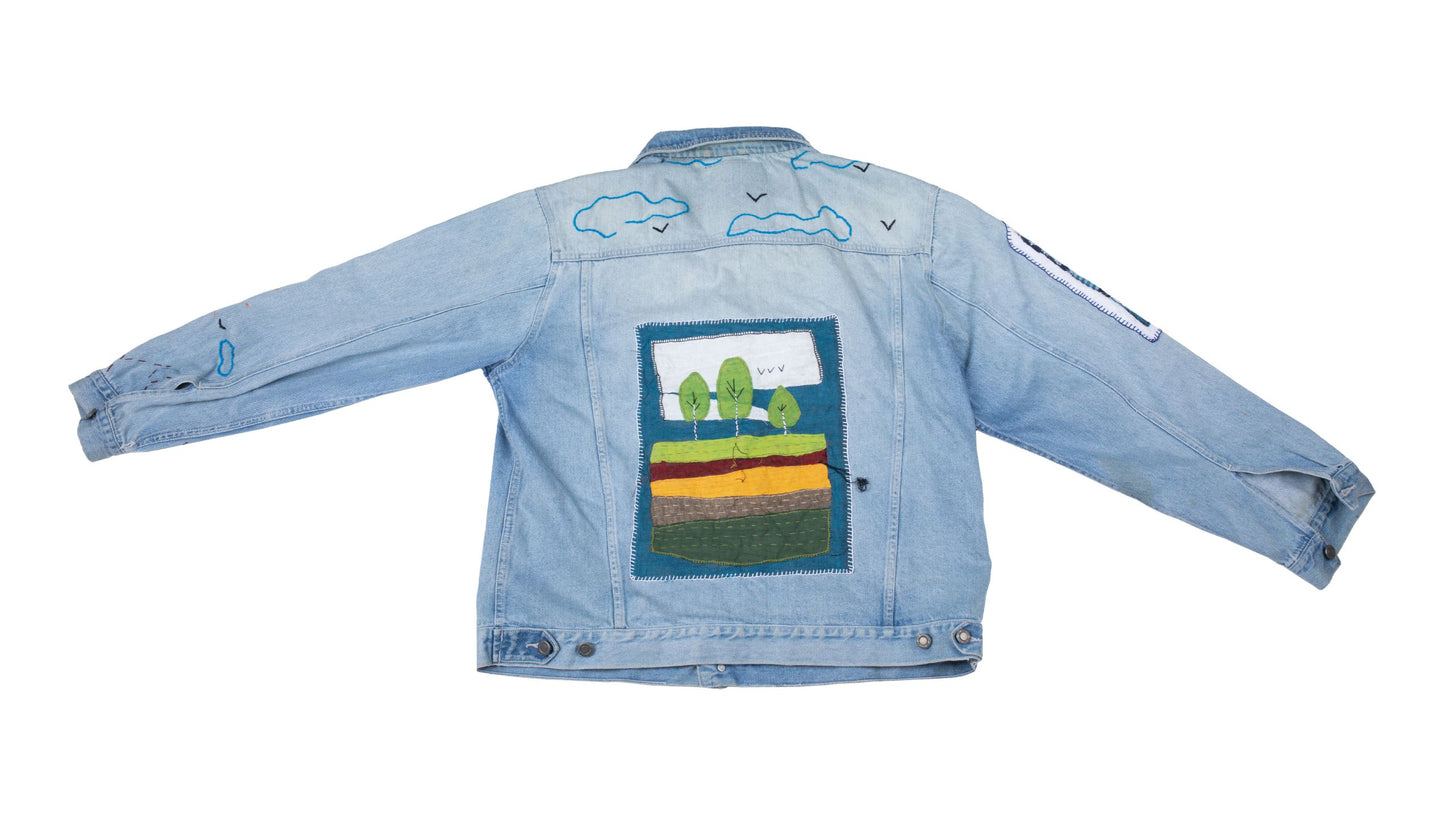 men denim jacket