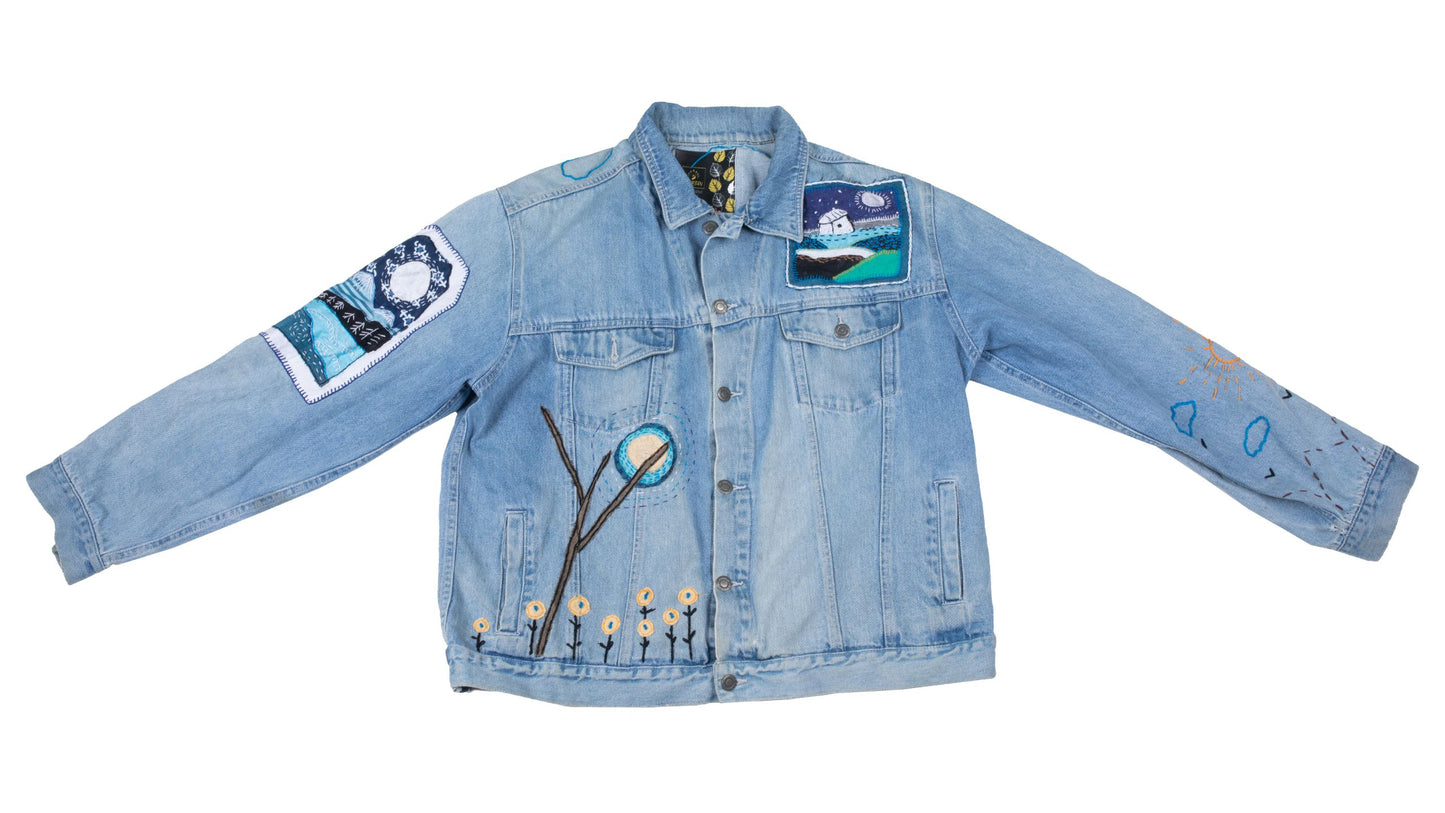 men denim jacket