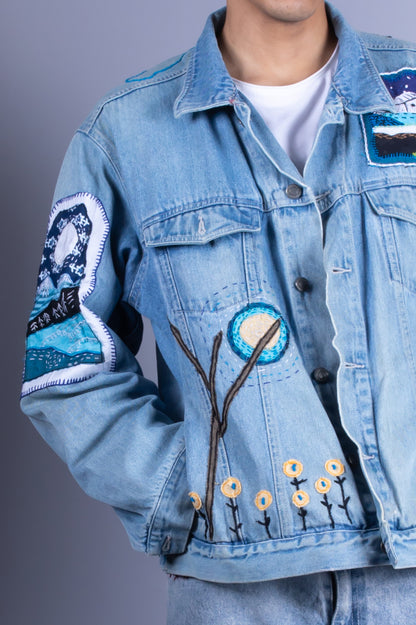 men denim jacket