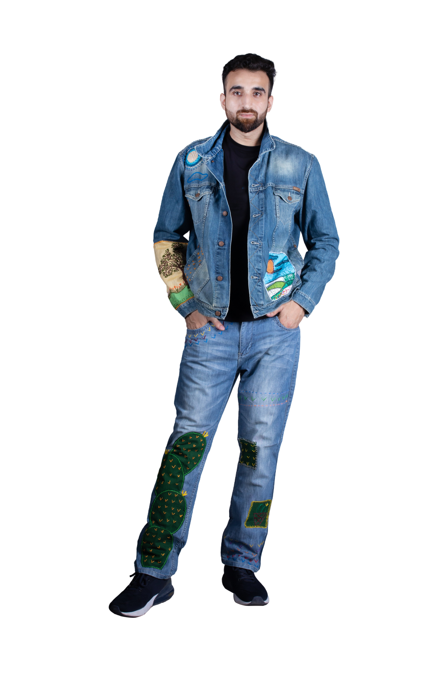 men denim jacket