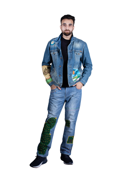 men denim jacket