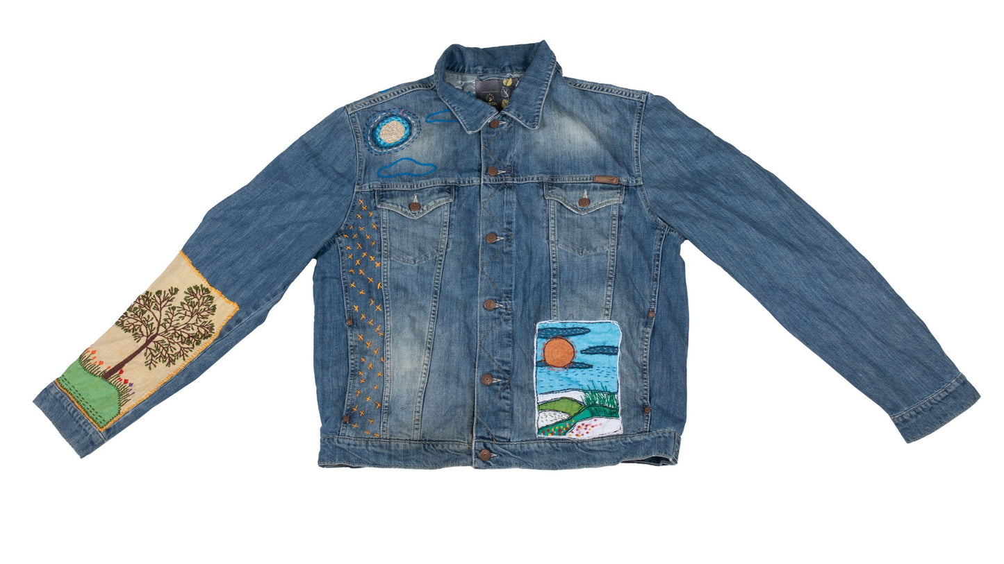 men denim jacket