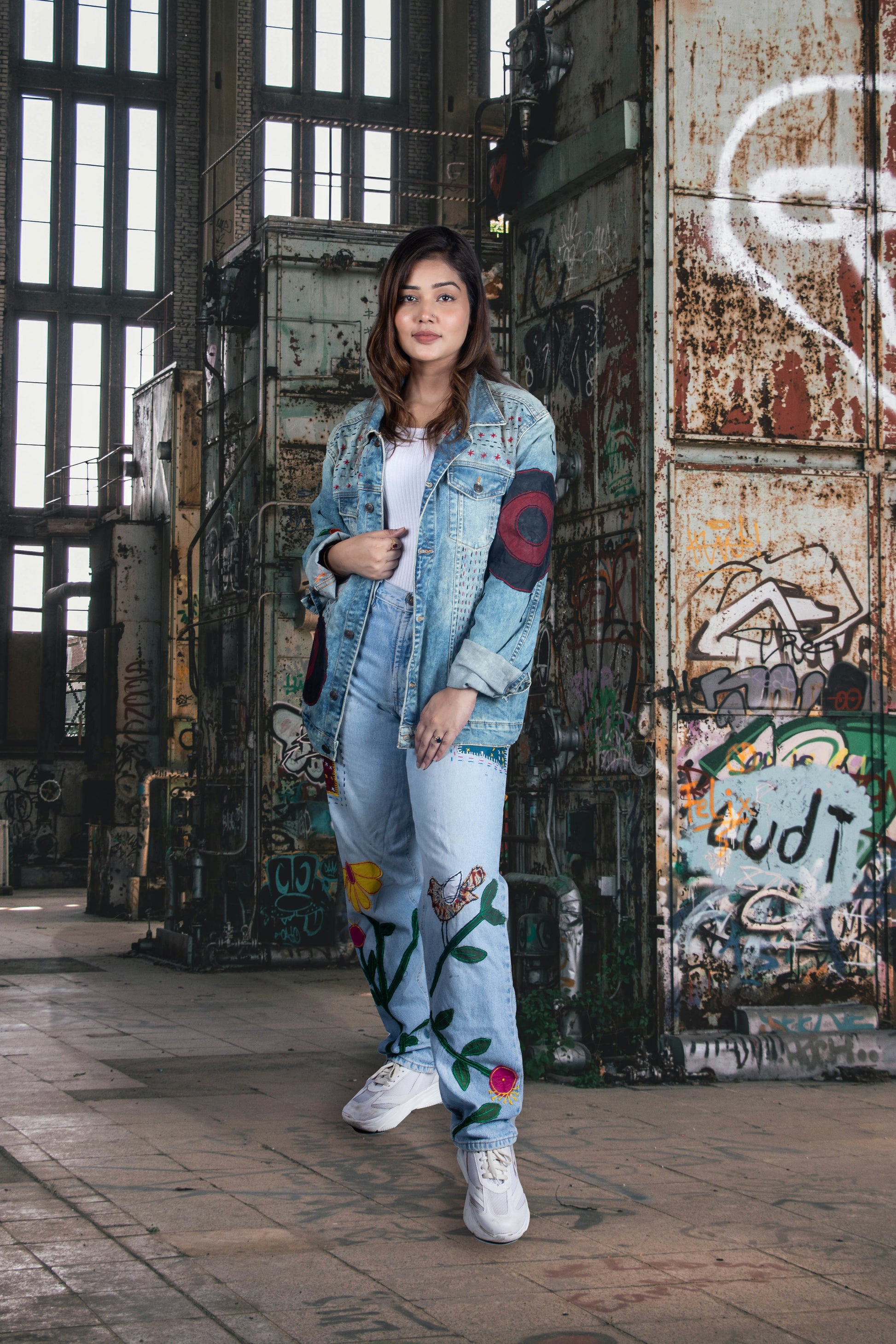 girl denim jeans 