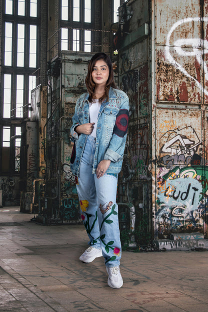 girl denim jeans 