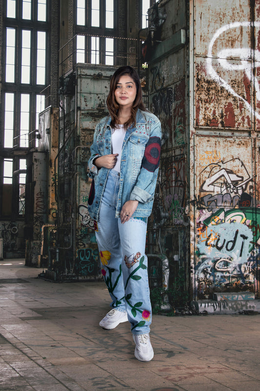 girl denim jeans 