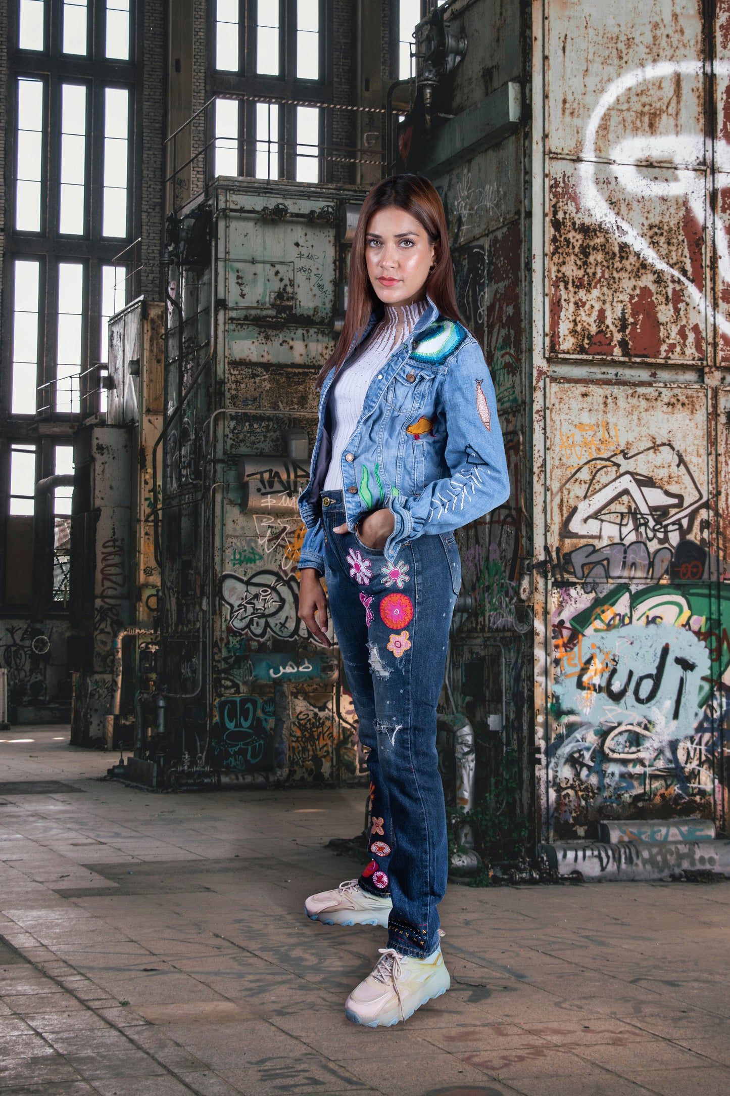 girl denim jeans