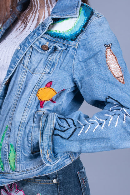girl denim jacket