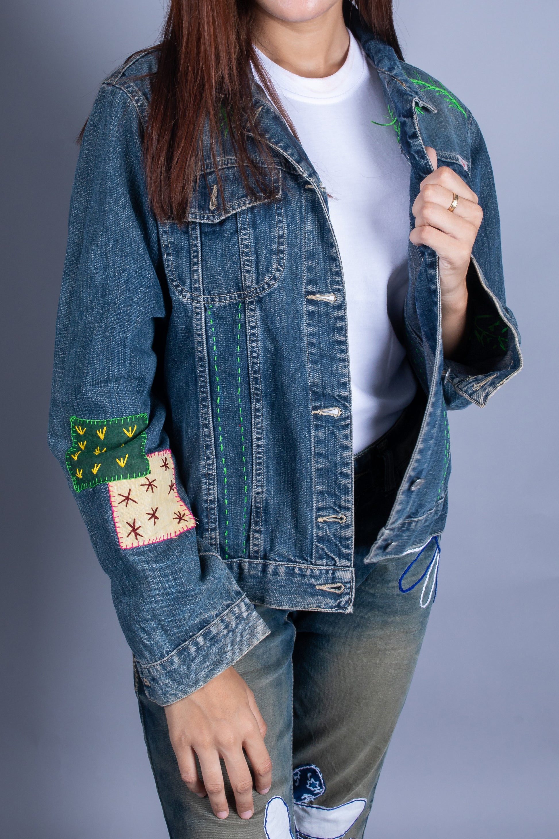 girl denim jacket