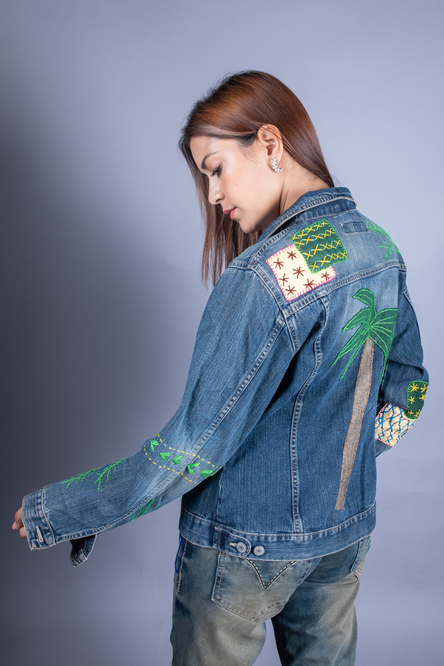girl denim jacket
