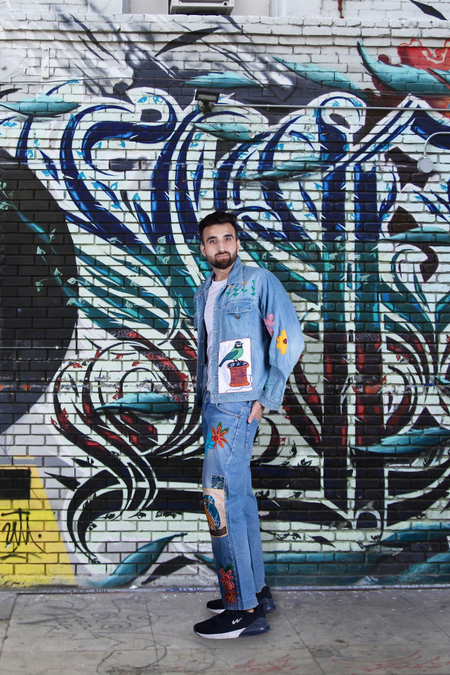 men denim jacket