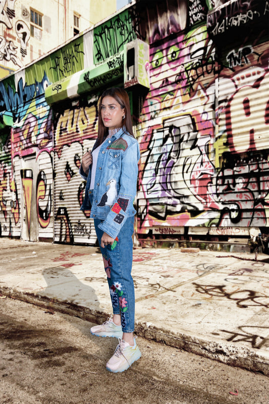 girl denim jeans