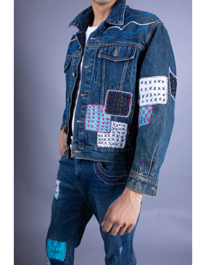 men denim jacket