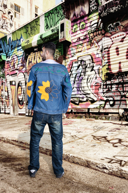 men denim jacket