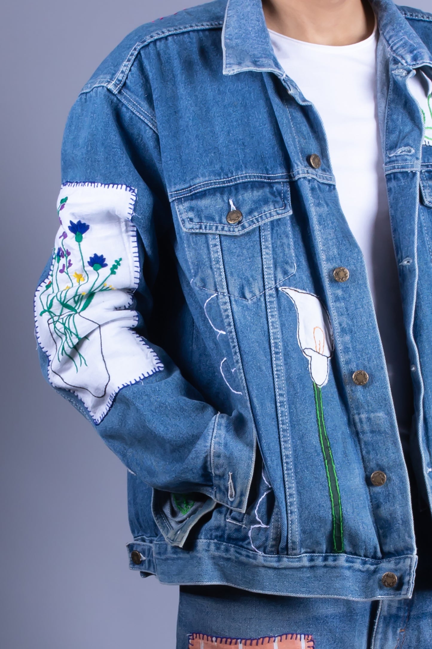 men denim jacket