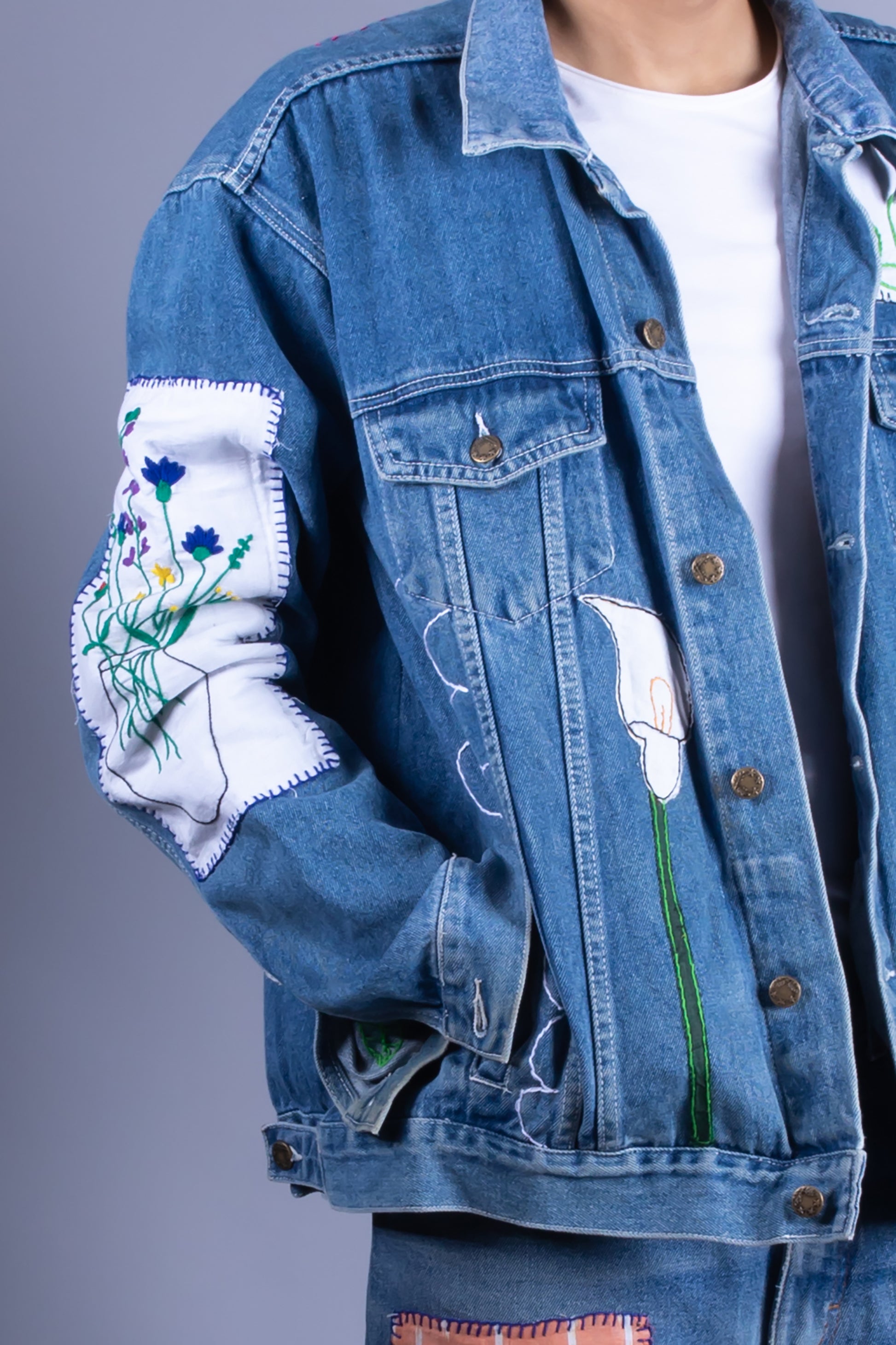 men denim jacket