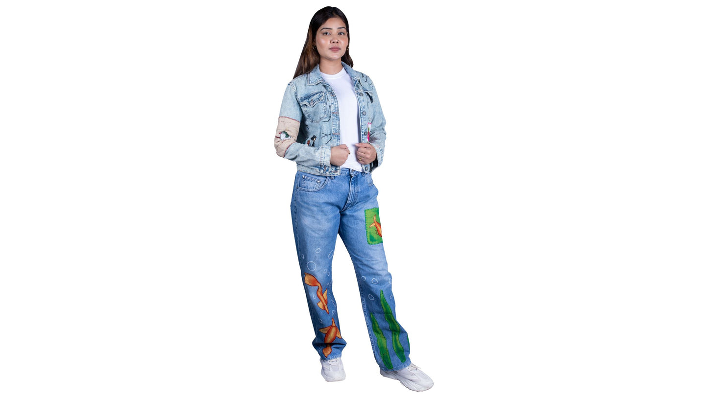 girl denim jeans