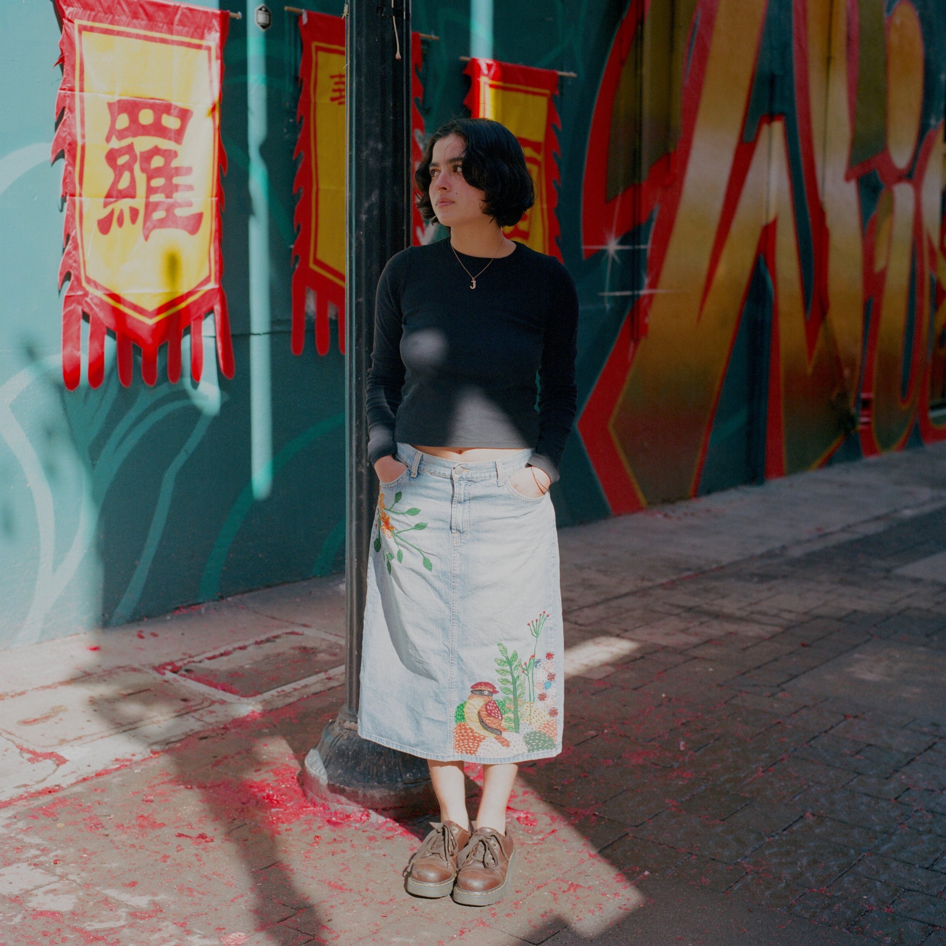 denim skirts