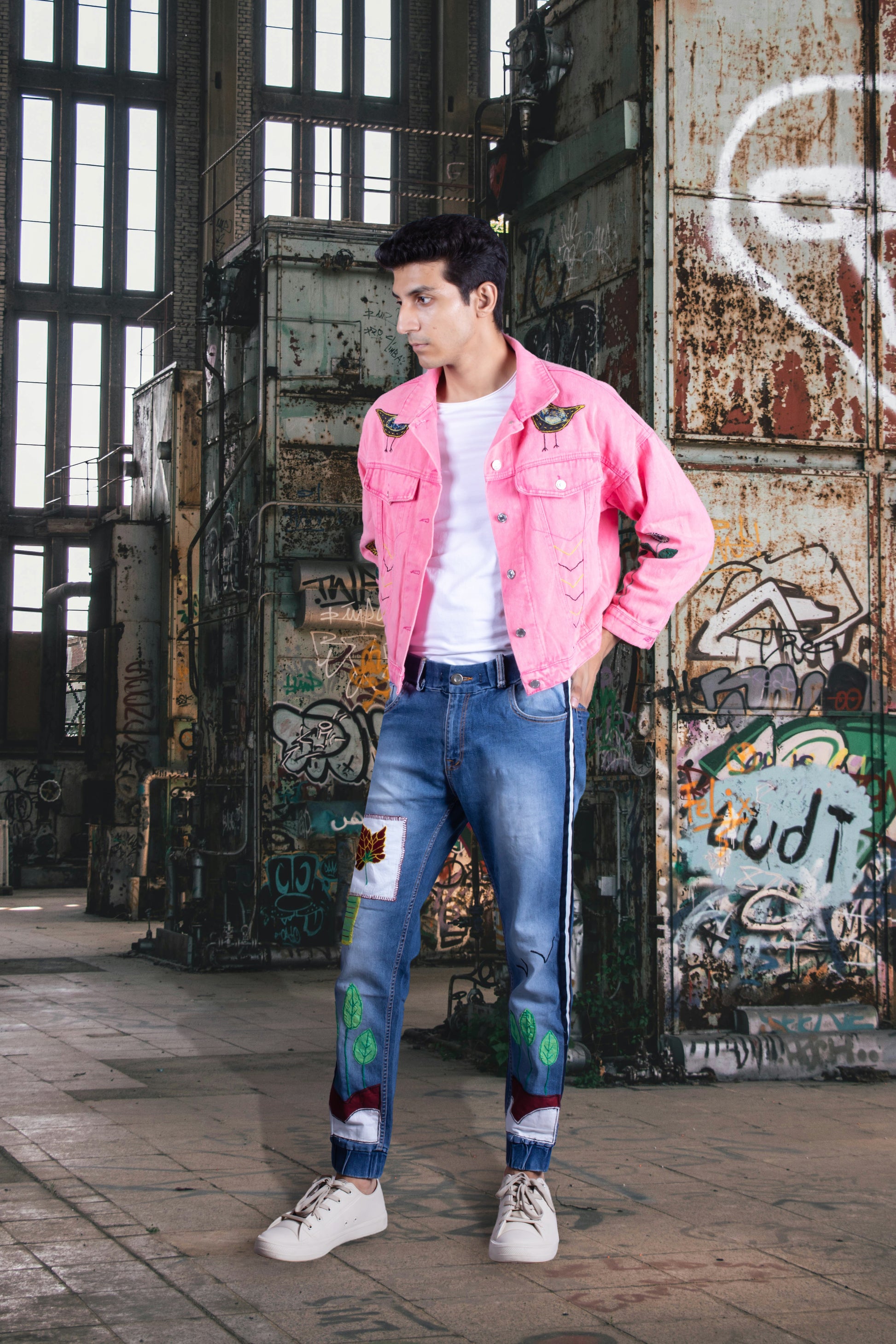 men denim jacket
