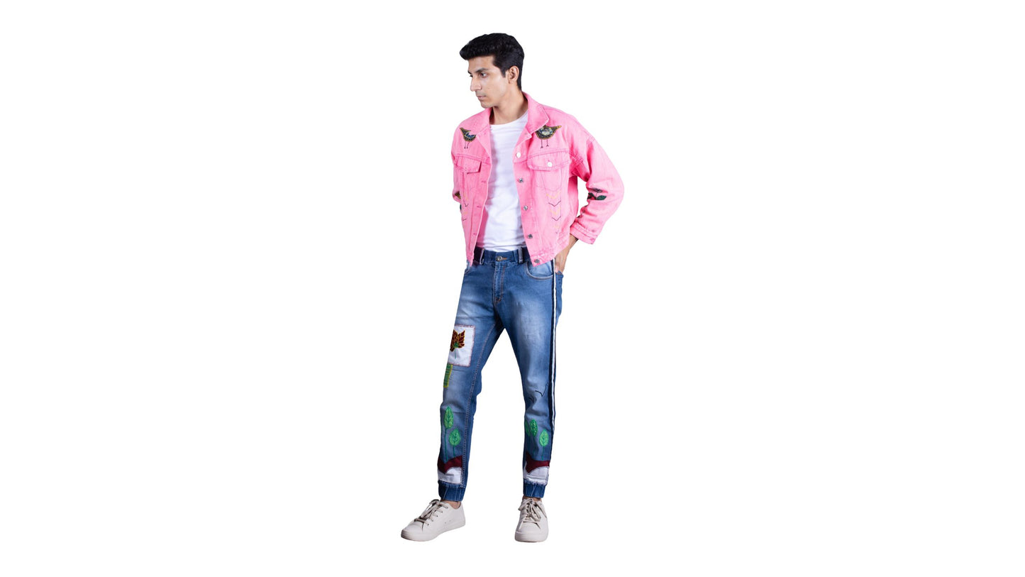 men denim jacket