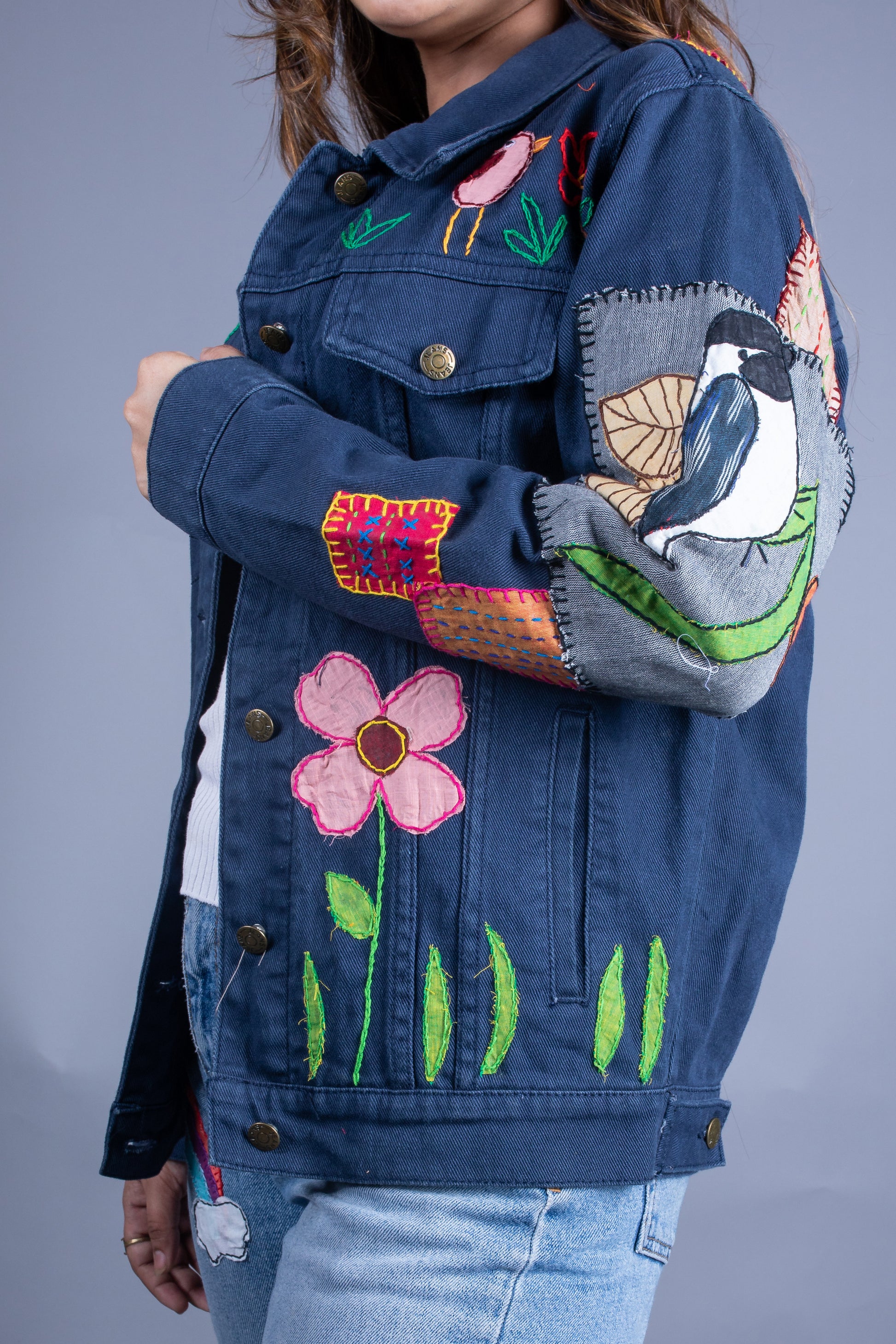 girl denim jacket