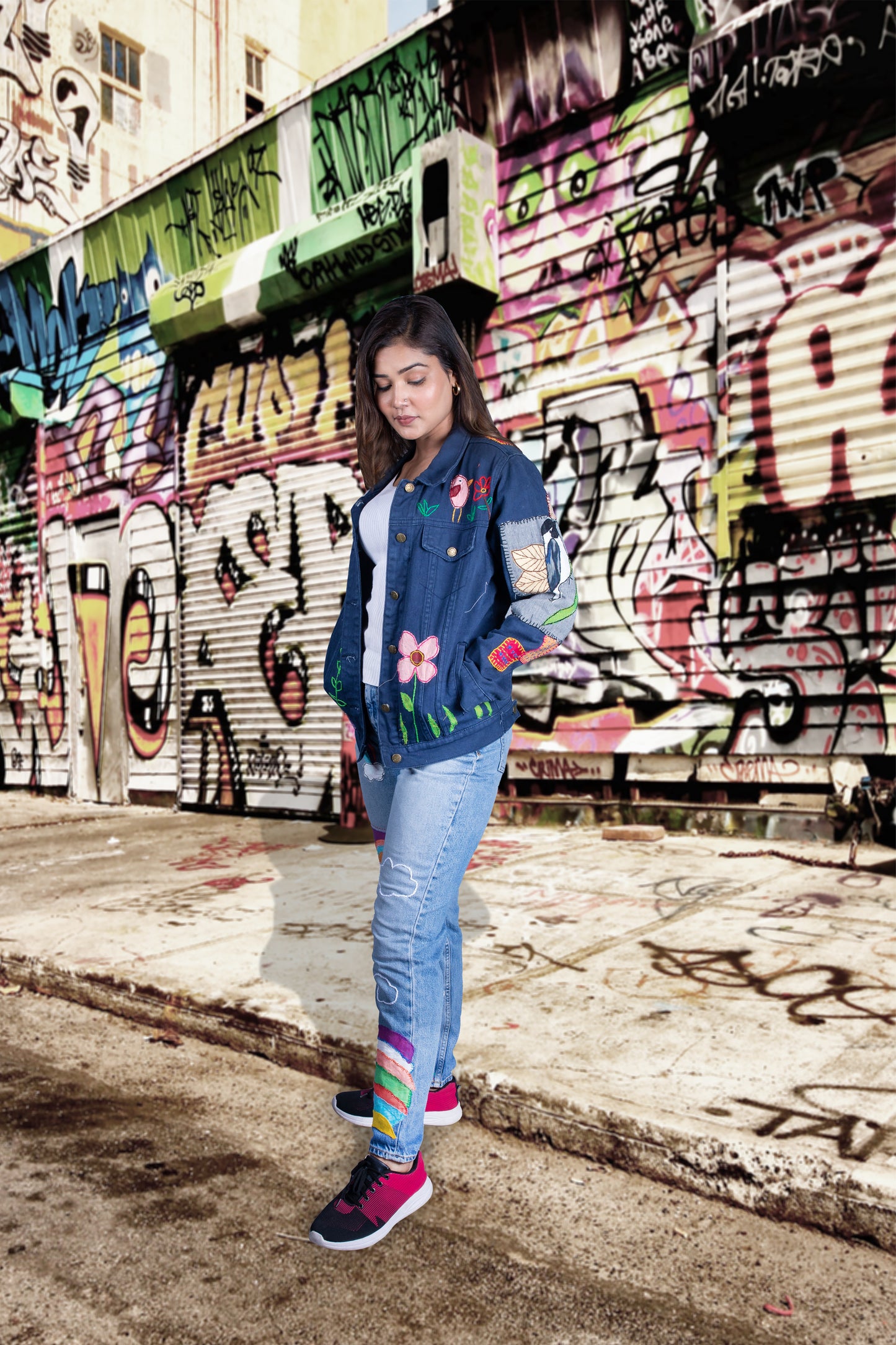girl denim jacket