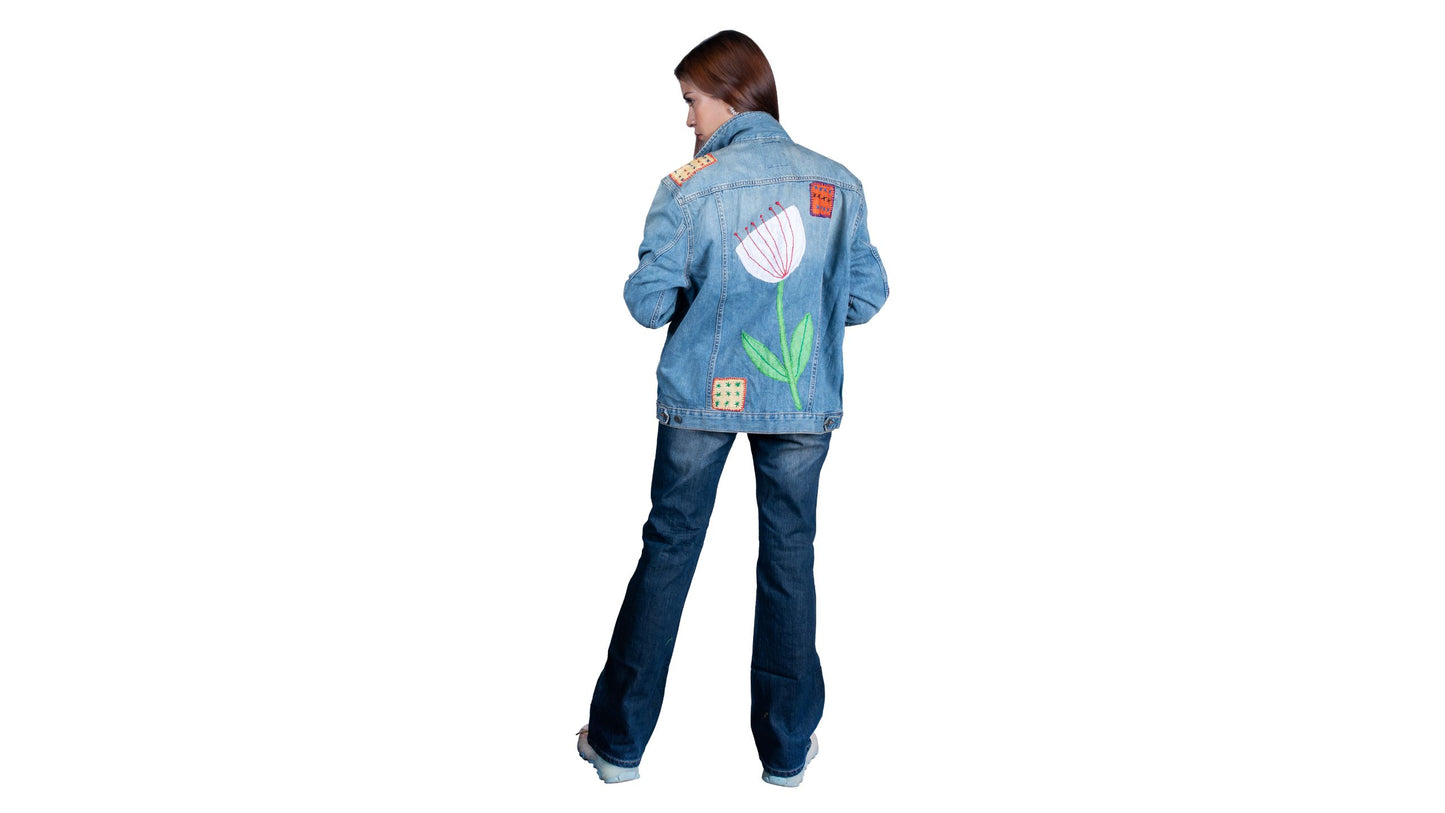 girl denim jacket