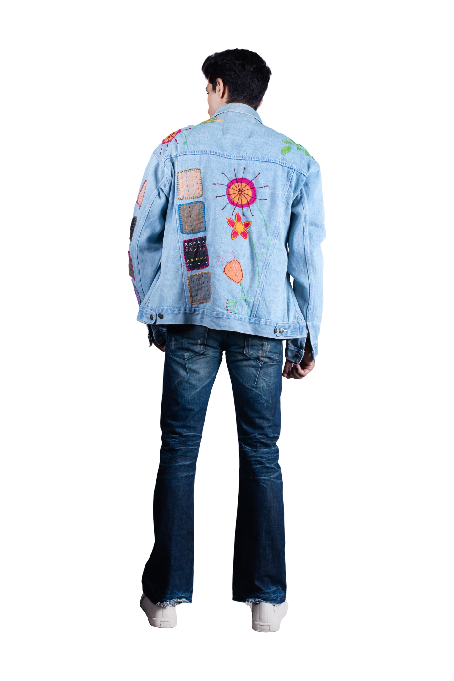 men denim jacket